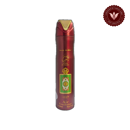 Lattafa Queen Of Arabia Air Freshener 300ml - Long Lasting Luxury Floral Oriental Room Spray for Home & Office — alternate product view — Vanity Vibes