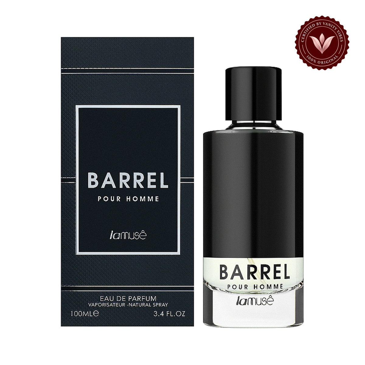 LATTAFA PERFUMES Barrel Men by Lamuse 100ml — additional product image