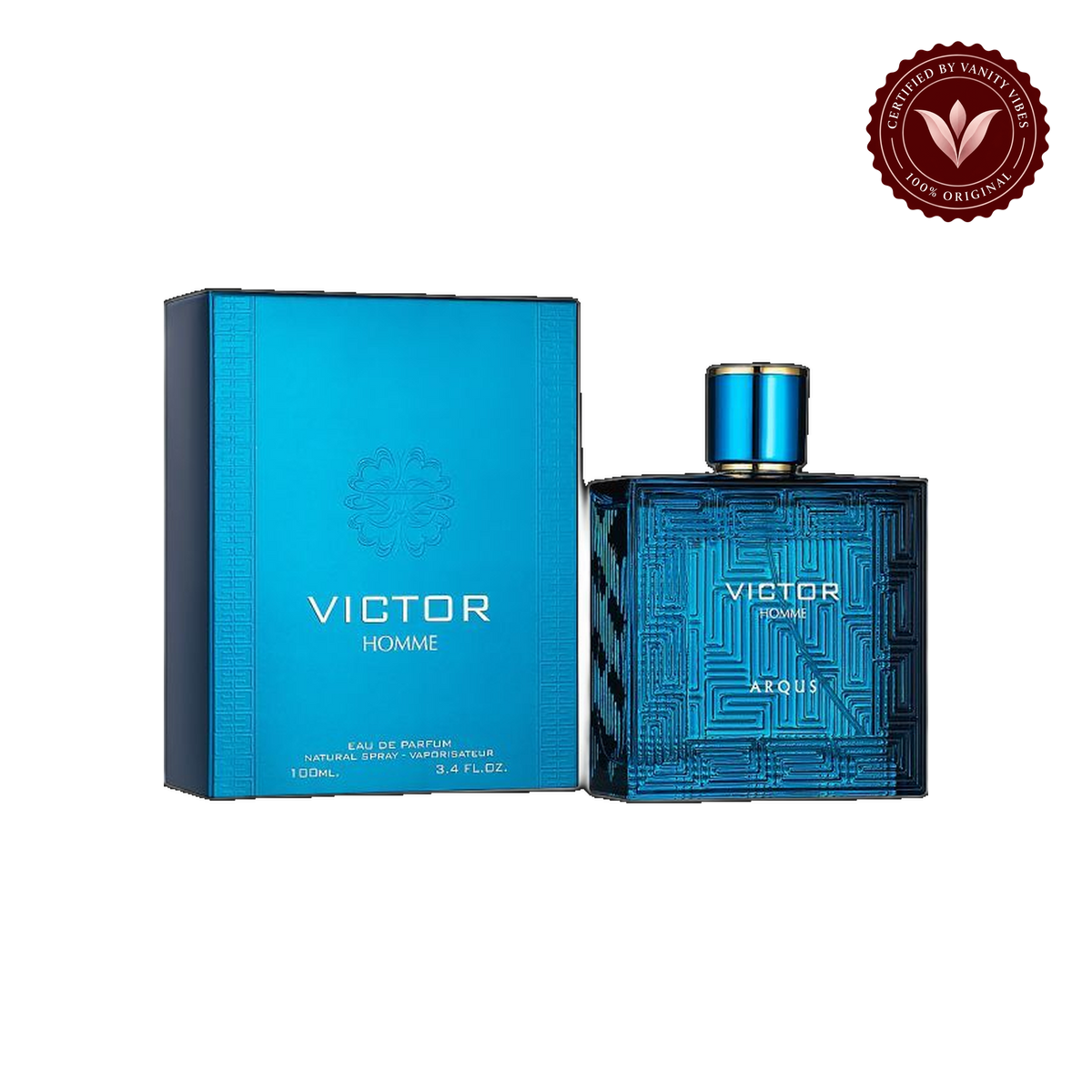 LATTAFA PERFUMES Arqus Victor Homme Perfume EDP for Men 100ml — alternate product view — Vanity Vibes