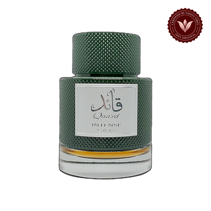 Lattafa Qaaed Intense EDP 100ml for Men and women — front product — Vanity Vibes