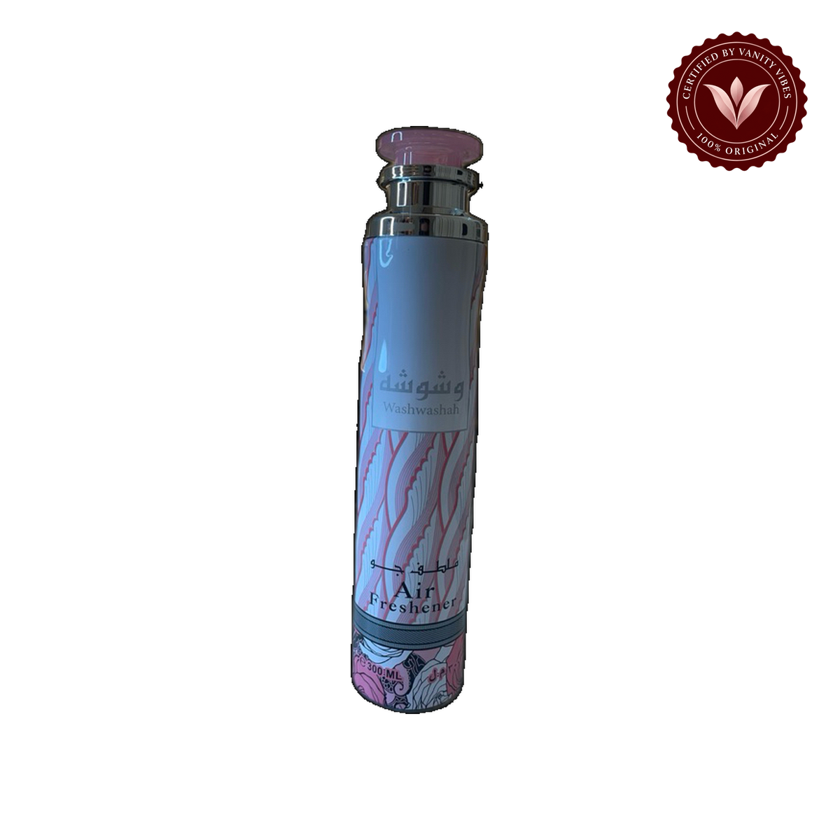 Lattafa Washwashah Air Freshener 300 ml Refreshing Home Fragrance & Long‑Lasting Freshness — alternate product view — Vanity Vibes