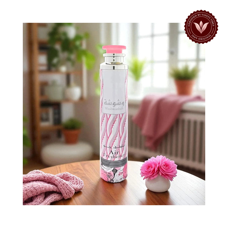 Lattafa Washwashah Air Freshener 300 ml Refreshing Home Fragrance & Long‑Lasting Freshness — additional product image