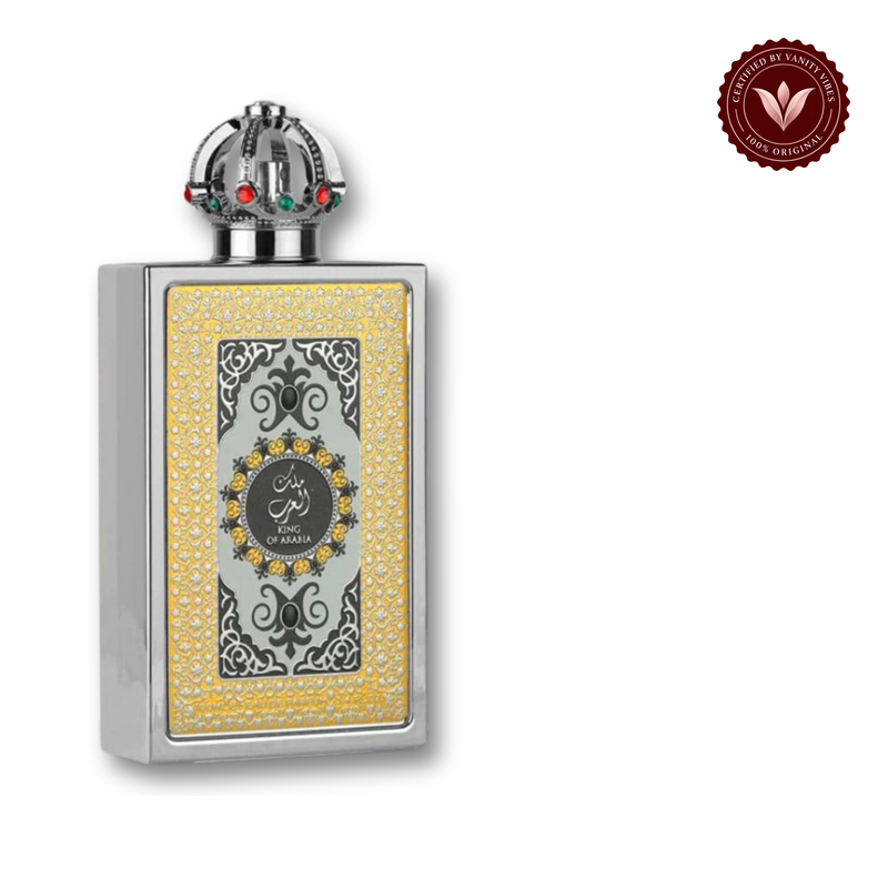 Lattafa Pride King of Arabia Eau de Parfum 100ml - Original Long-Lasting Bold Perfume for Men — front product image