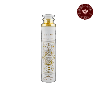 Lattafa Badee Al Oud Honor & Glory Air Freshener 300 ml Rich Oud Home Fragrance & Long‑Lasting Freshness — front product — Vanity Vibes