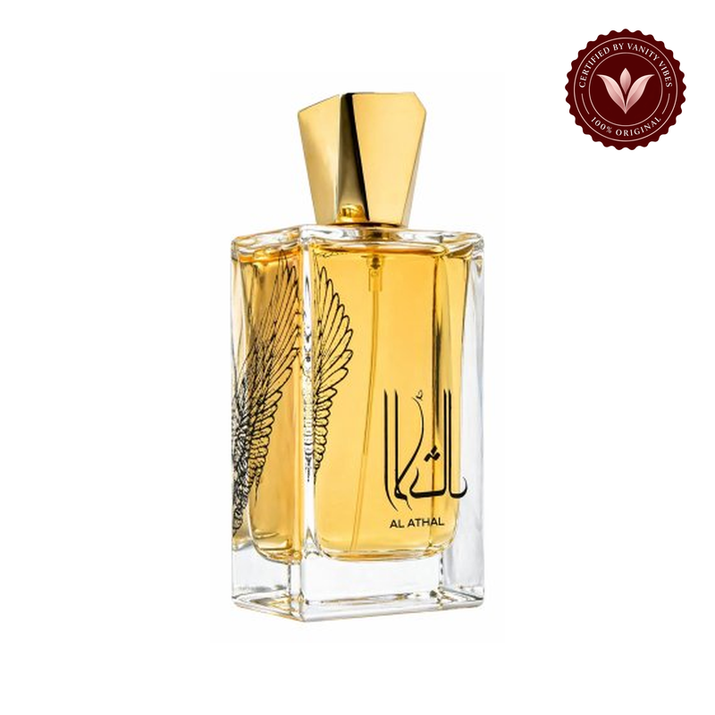 Lattafa Al Athal Eau de Parfum 100ml - Long Lasting Floral Unisex Fragrance for Women — centered product on white