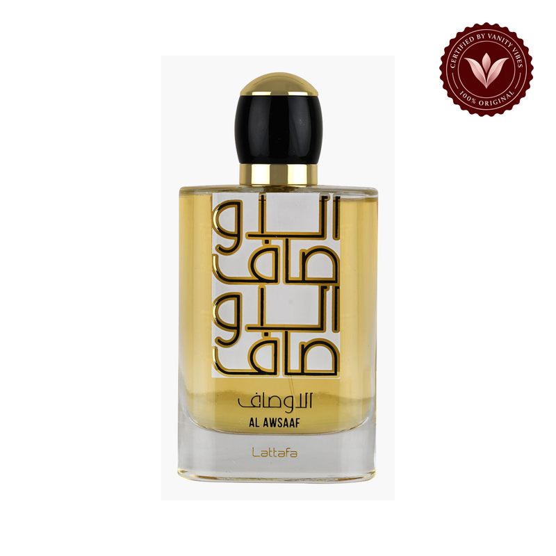 Lattafa Al Awsaaf Eau de Parfum Spray for Men 100ml — centered product on white