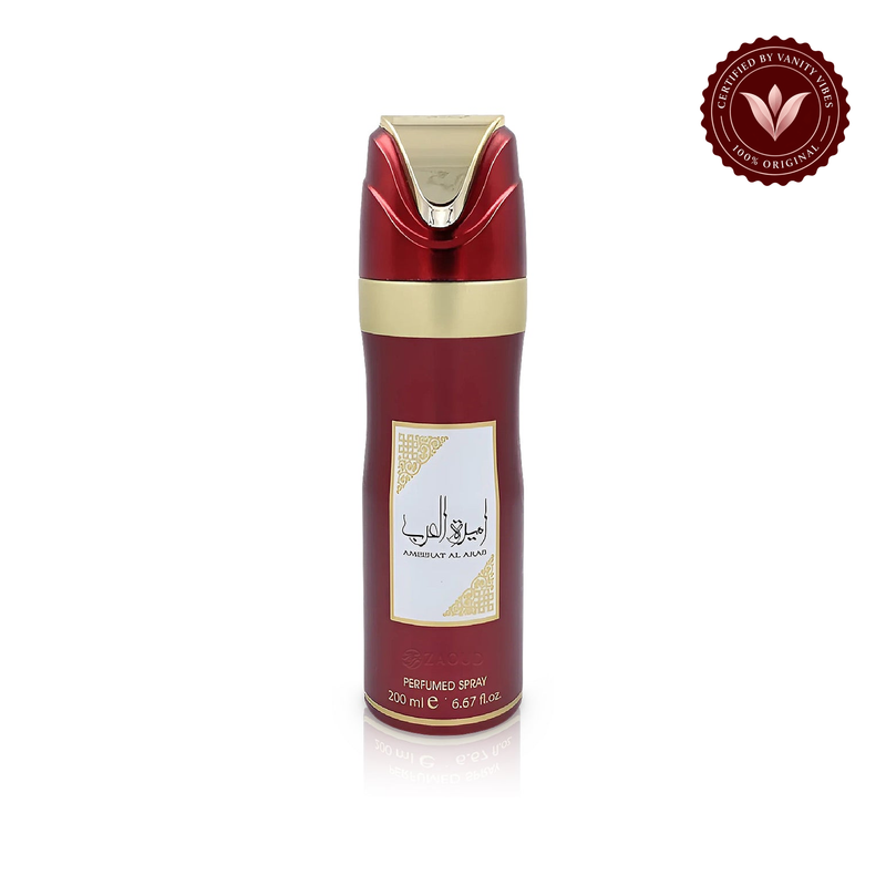 Lattafa Ameerat Al Arab Body Spray 200ml - Long Lasting Elegant Fragrance for Women — centered product on white