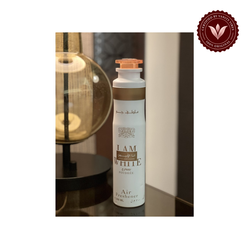 Lattafa Ana Abiyedh Poudree Air Freshener-300ml