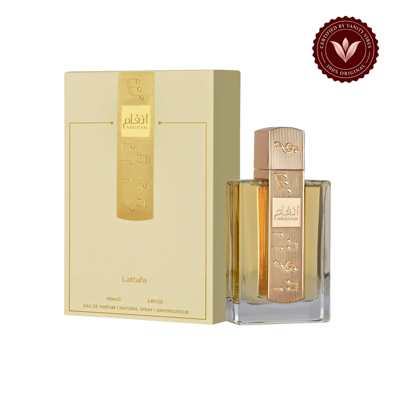 Lattafa Angham Eau de Parfum 100ml - Long Lasting Original Unisex Fragrance for Men & Women