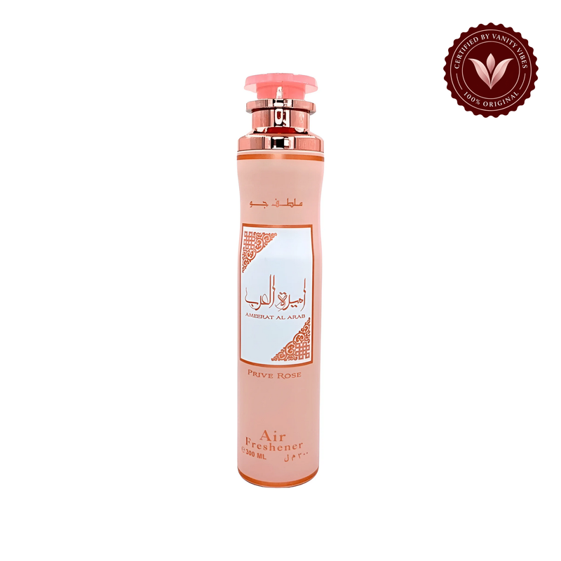 Lattafa Asdaaf Ameerat Al Arab Prive Rose Air Freshener 300ml — centered hero image