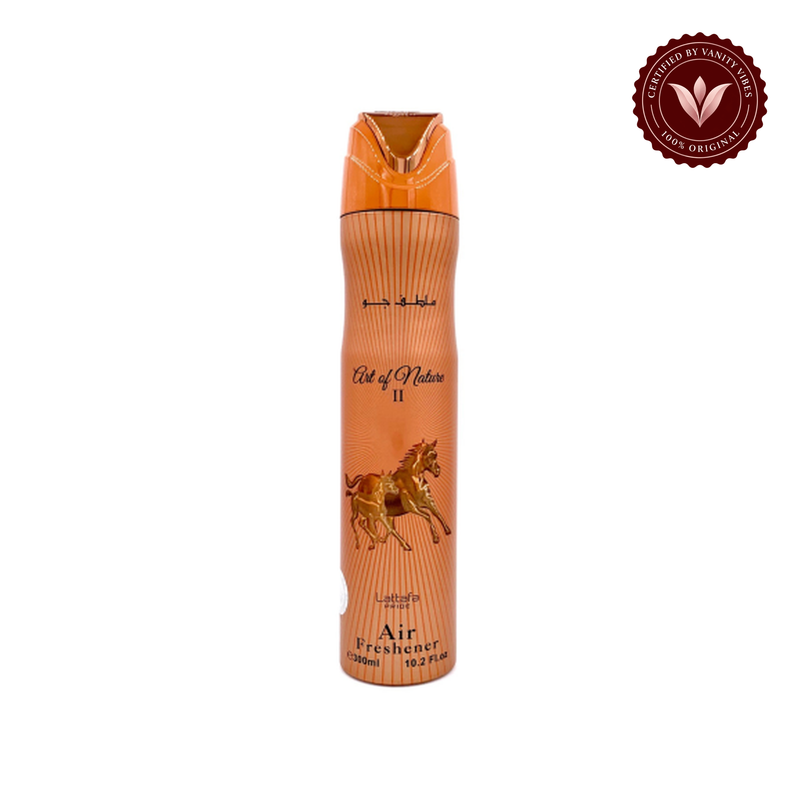 Lattafa Art Of Nature II Air Freshener 300ml - Long Lasting Luxury Fresh Floral Woody Room Spray for Home & Office — alternate product view