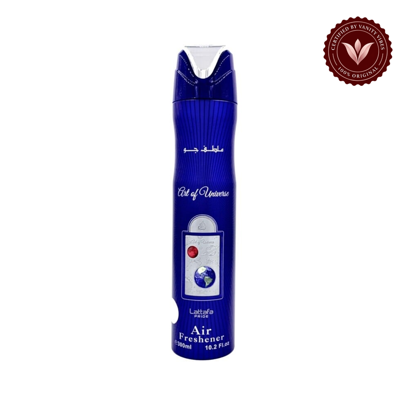 Lattafa Art Of Universe Air Freshener 300ml - Long Lasting Luxury Fresh Aromatic Room Spray for Home & Office — centered hero image