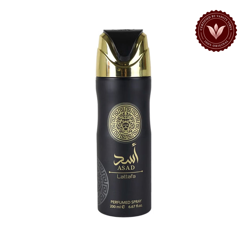 Lattafa Asad Premium Woody Essence Men Perfumed Spray 200ml - Long-Lasting Fragrance — centered hero image