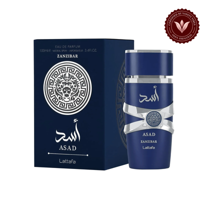 Lattafa Asad Zanzibar Eau De Parfum for Men 100ml | 2024 Edition Original Perfume — alternate product view