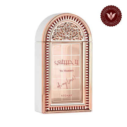 Lattafa Asdaaf Ya Habibti Eau de Parfum 100ml - Long Lasting Original Elegant Floral Fragrance for Women — centered hero image