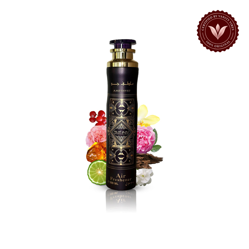 Lattafa Badee Al Oud Amethyst Air Freshener 300 ml Oud Amethyst Home Fragrance & Long‑Lasting Freshness — alternate product view