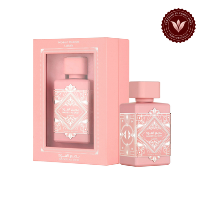 Lattafa Badee Al Oud Noble Blush Pink Eau de Parfum 100ml - Long Lasting Floral Fragrance for Women — alternate product view