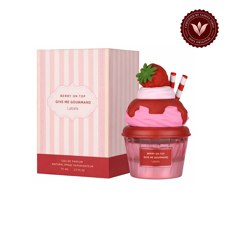 Lattafa Berry on Top Eau de Parfum 75 ml — alternate product view on white background