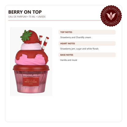 Lattafa Berry on Top Eau de Parfum 75 ml — product details and features
