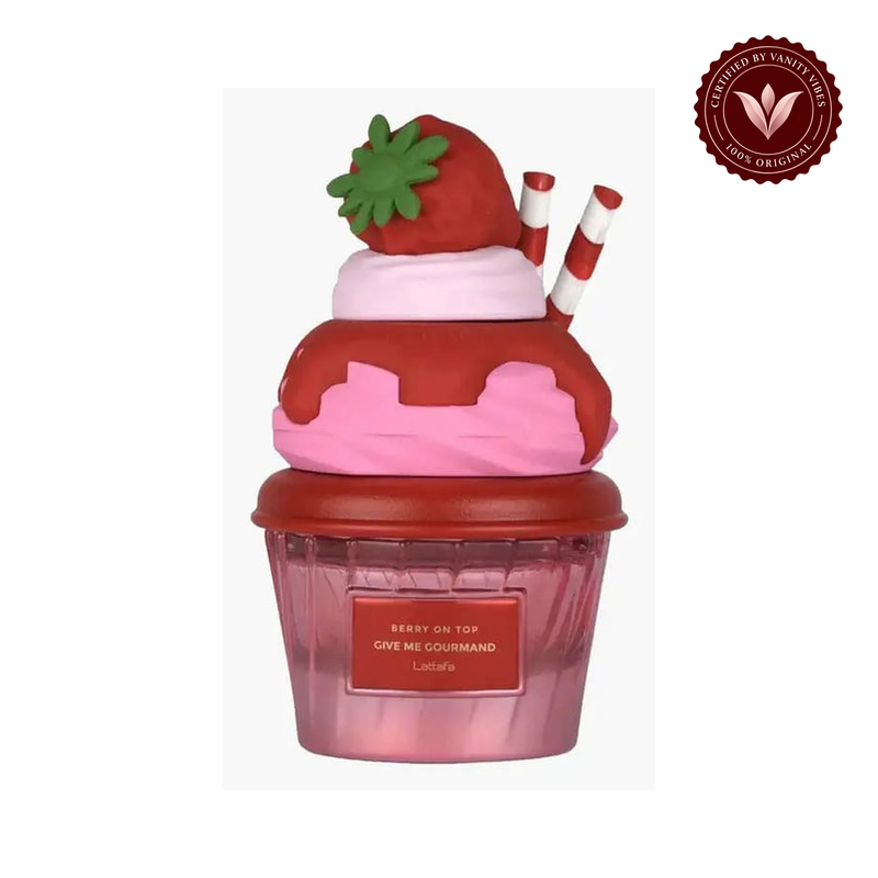 Lattafa Berry on Top Eau de Parfum 75 ml — centered front product image on white background