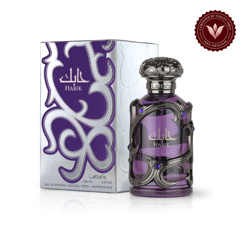 Habik by Lattafa Eau de Parfum 100ml for Men — alternate product image with authenticity badge