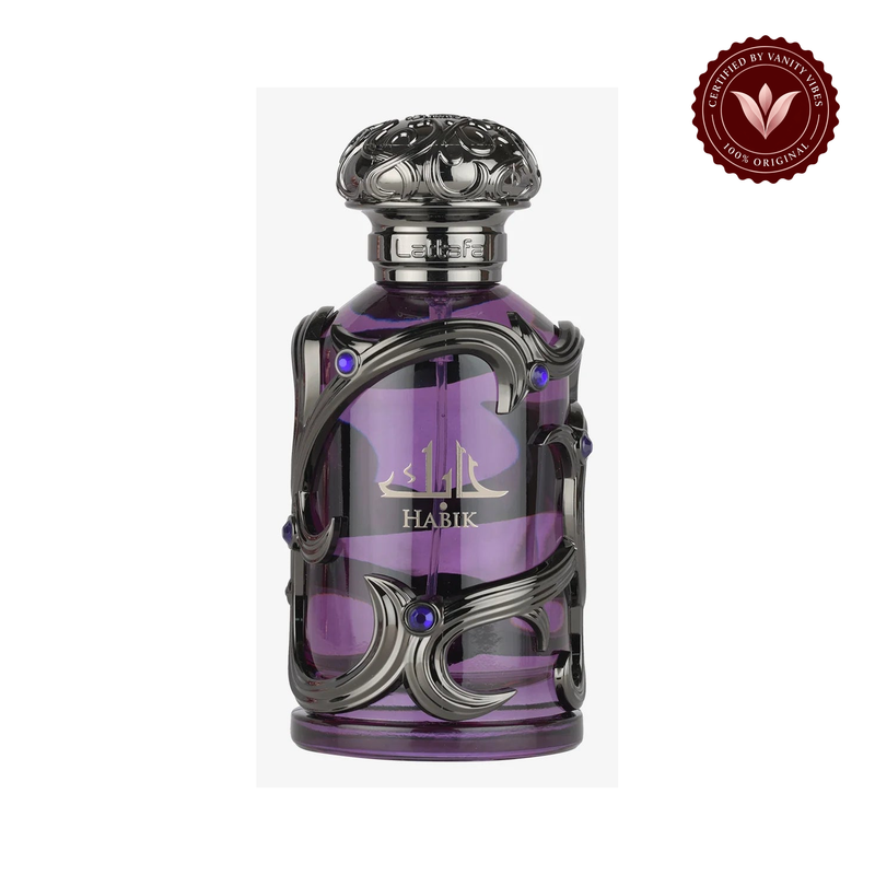 Habik by Lattafa Eau de Parfum 100ml for Men — front product on white with authenticity badge