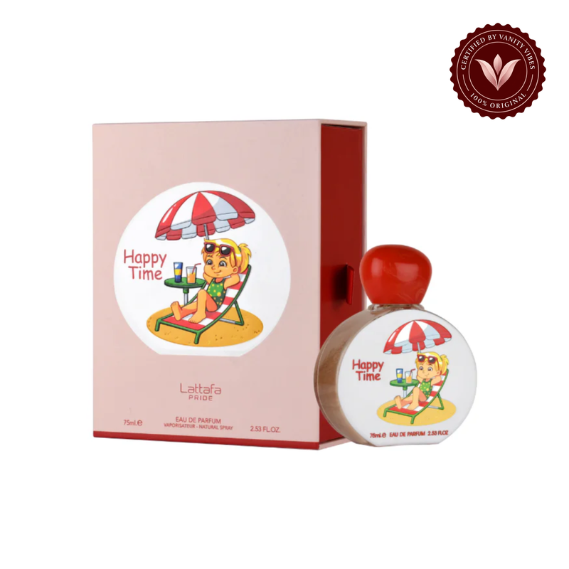 Happy Time by Lattafa Pride EDP 75ml For Kids — alternate product image with authenticity badge