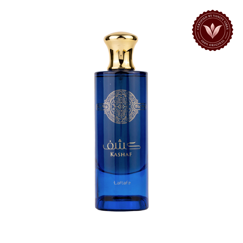 KASHAF EDP UNISEX | BY LATTAFA PERFUMES - 100ML — front product on white with authenticity badge