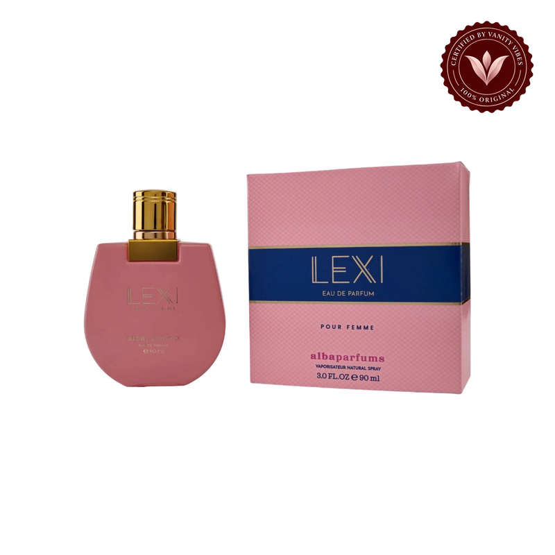Alba Lexi Pour Femme 90ml — bottle and box