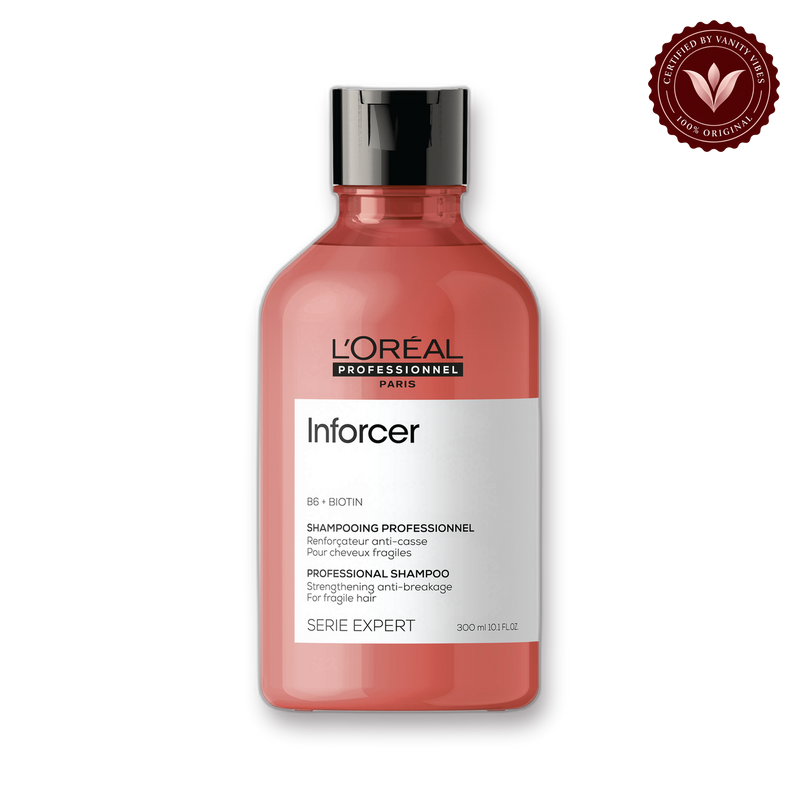 Loreal Professionnel Serie Expert Inforcer Shampoo 300 ML - For Weak & Brittle Hair — front view