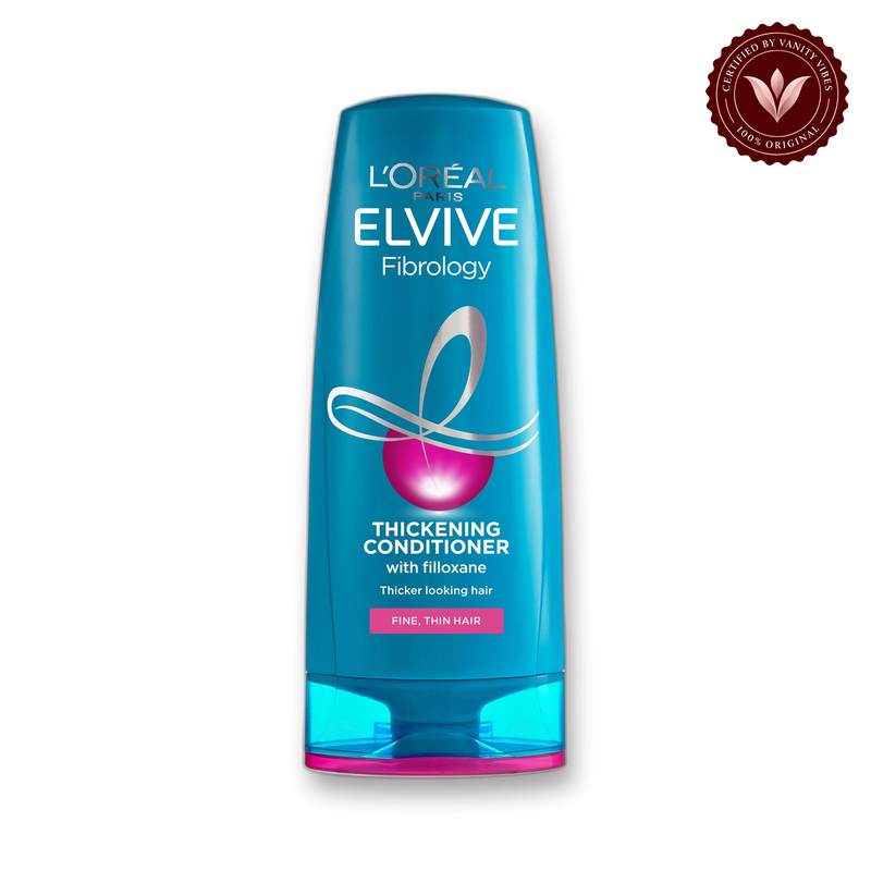 Loreal Paris L'Oréal Paris Elvive Fibrology Thickening Conditioner 200ml - With Filloxane for Fuller, Thicker-Looking Hair — front view