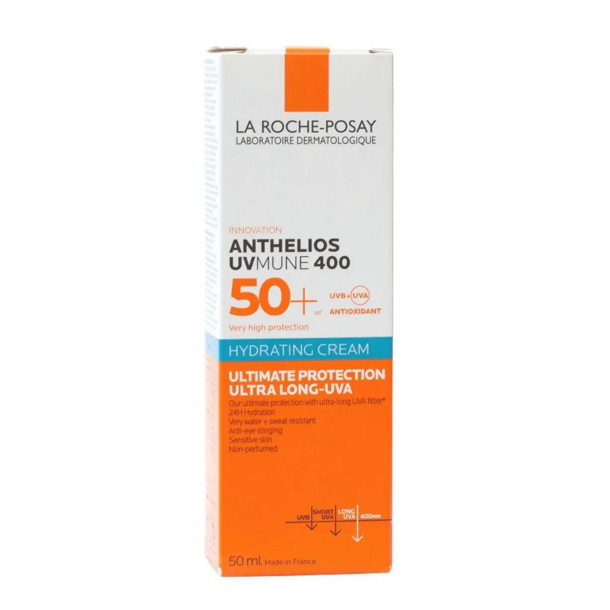 La Roche-Posay Anthelios UVMune 400 Hydrating Cream SPF50+ product detail