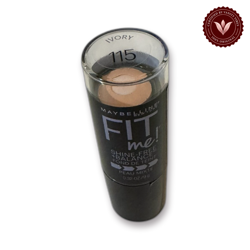 Maybelline Fit Me Shine-Free + Balance Stick Foundation Ivory – front view