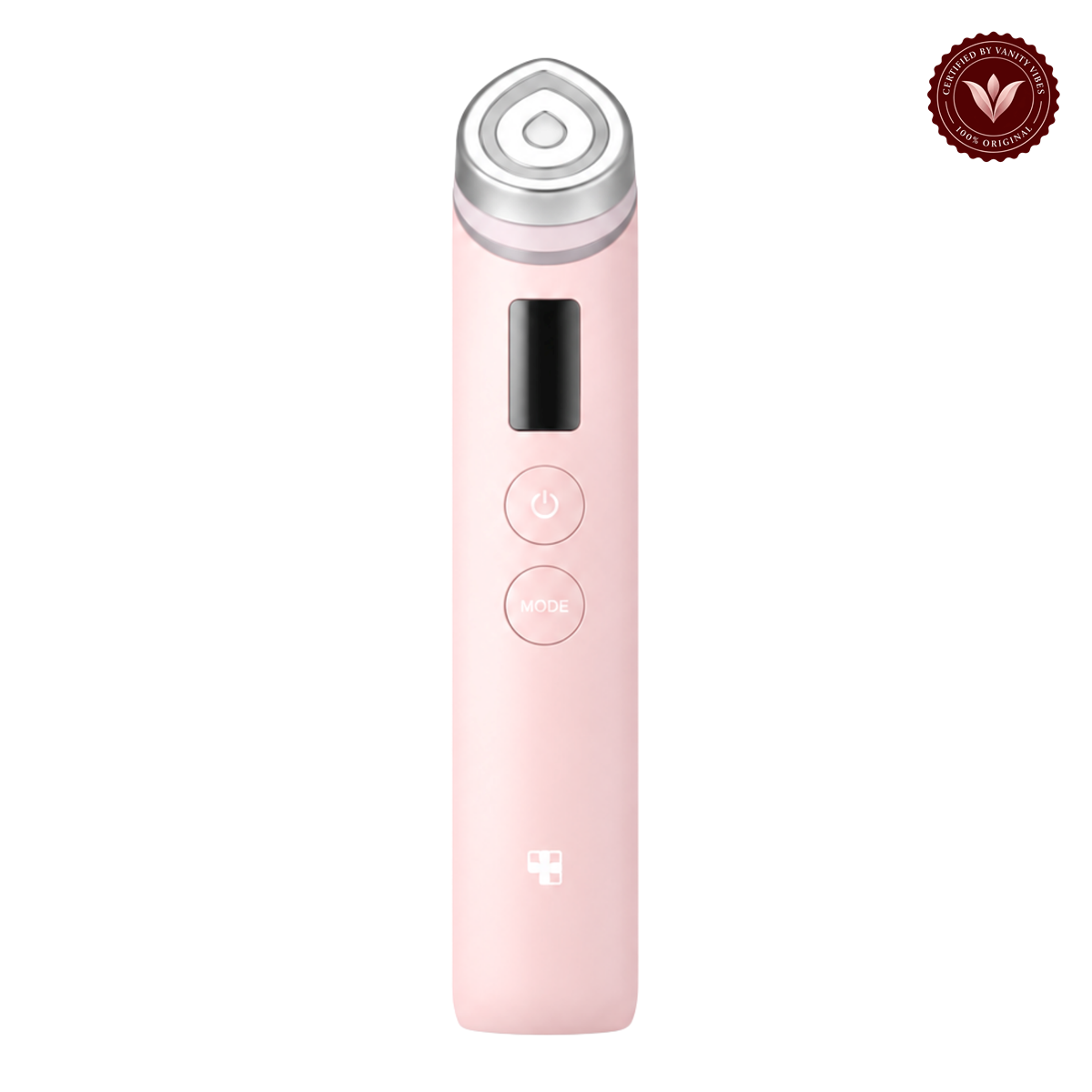 Medicube AGE-R Booster Pro EX Device front product photo with Vanity Vibes seal