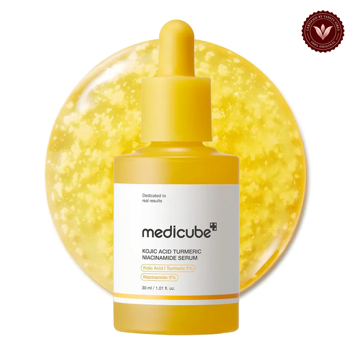 Medicube Kojic Acid Turmeric Niacinamide Serum 30ml alternate product photo with Vanity Vibes seal