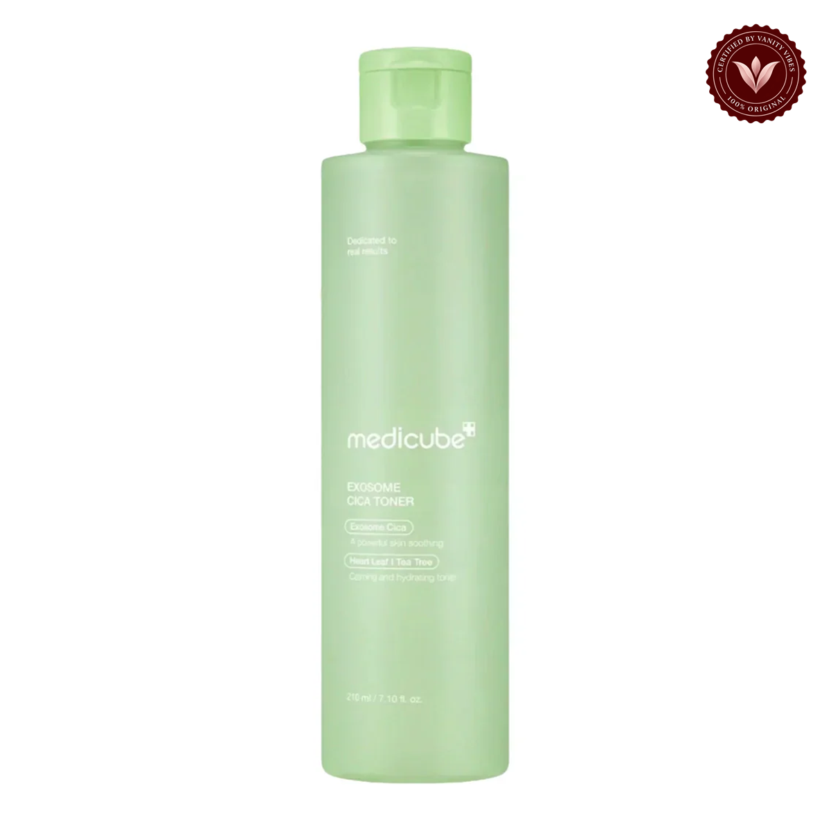 Medicube Exosome Cica Toner 210ml alternate product photo with Vanity Vibes seal