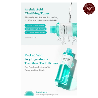 Medicube Azelaic Acid Niacinamide Clear Toner - 250ml alternate product photo with Vanity Vibes seal