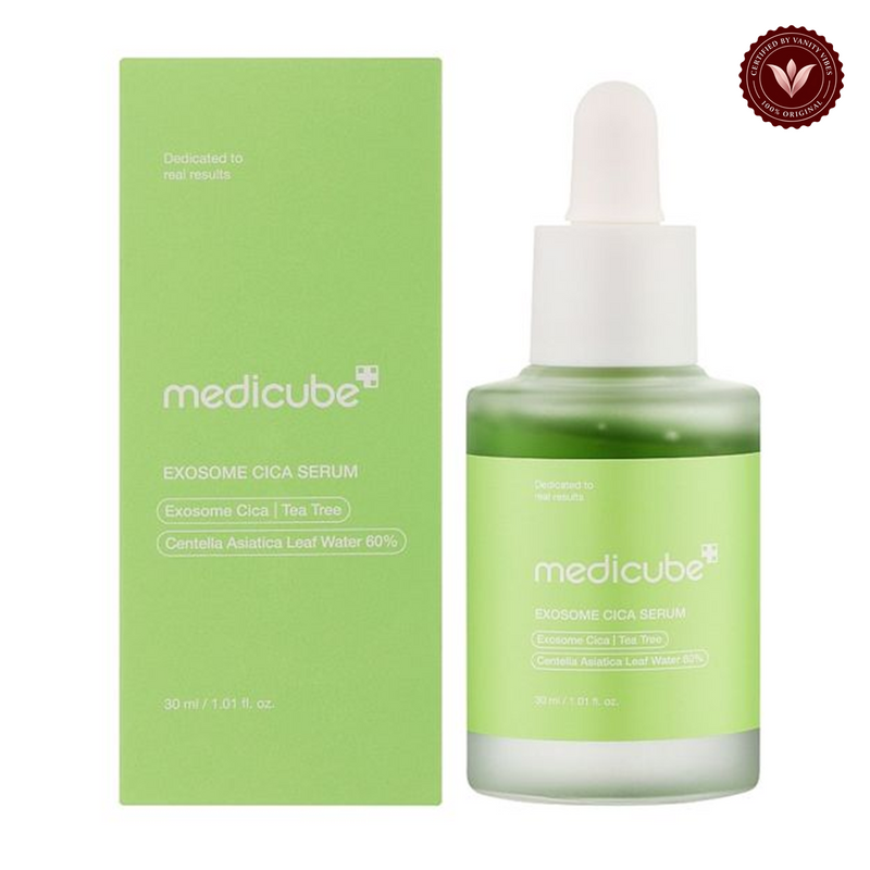 Medicube Exosome Cica Serum 30ml alternate product photo with Vanity Vibes seal