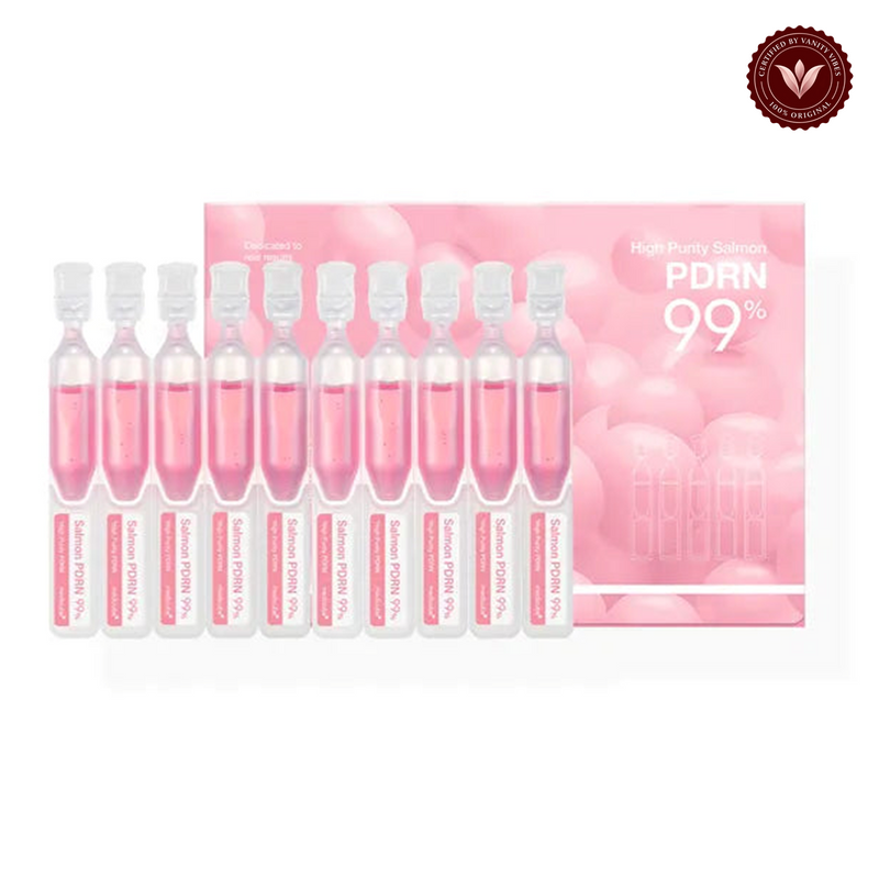 Medicube PDRN Pink One Day Serum 10 Piece Set alternate product photo with Vanity Vibes seal