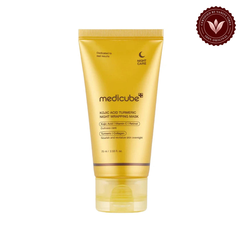 Medicube Kojic Acid Tumeric Night Wrapping Mask, 75ml — image 1, front view