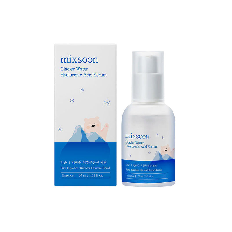 Mixsoon Glacier Water Hyaluronic Acid Serum 30ml | Hydrating K-Beauty Serum Pakistan alternate product packaging photo