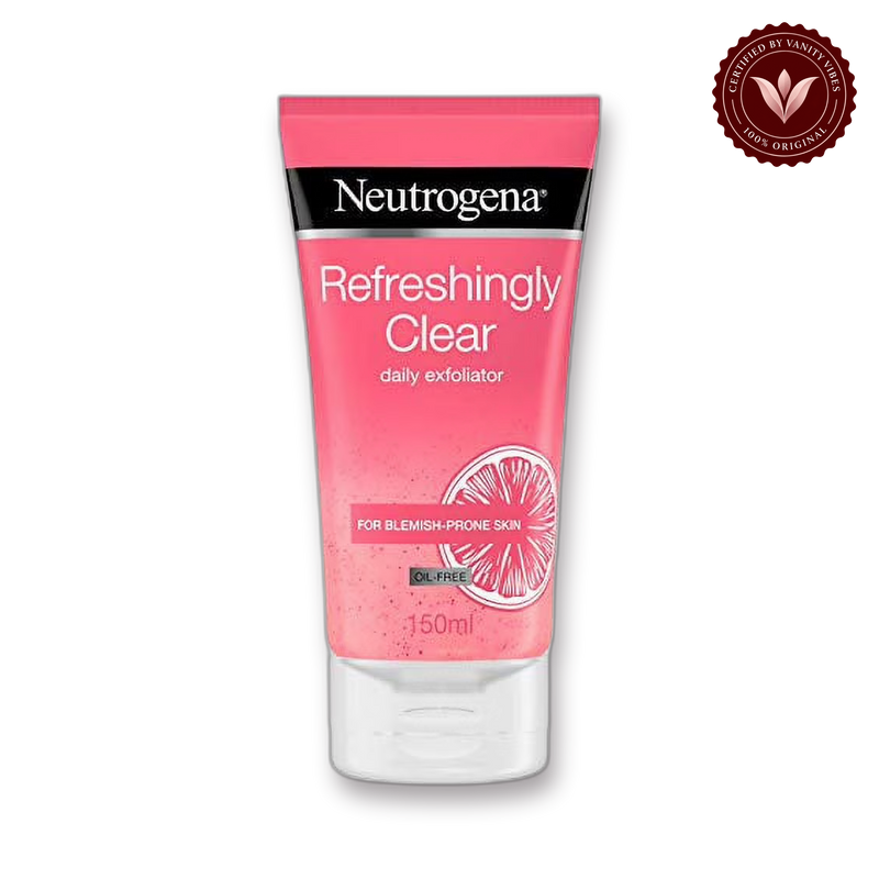 Neutrogena Neutrogena Refreshingly Clear Daily Exfoliator, 150ml front product image with transparent background