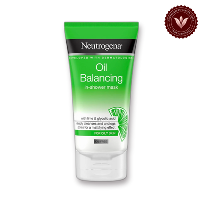 NEUTROGENA Oil Balancing In-Shower Face Mask with Lime & Glycolic Acid – second view