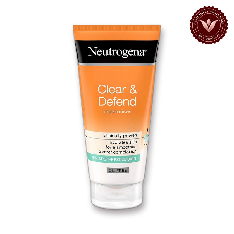 Neutrogena Neutrogena Clear & Defend Oil Free Moisturizer 150ml alternate product image with transparent background