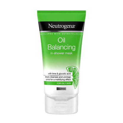 Neutrogena Oil Balancing In-Shower Face Mask 150ml — front product photo