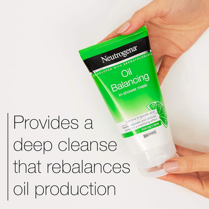 Neutrogena Oil Balancing In-Shower Face Mask 150ml — feature photo