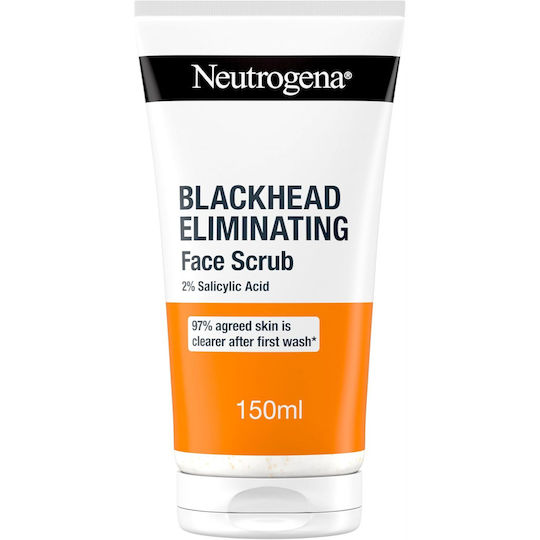Neutrogena Blackhead Eliminating Facial Scrub 150ml — front product photo