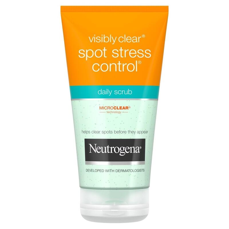 Neutrogena Visibly Clear Spot Stress Daily Scrub 150ml — front product photo