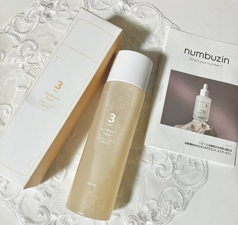 Numbuzin No.3 Super Glowing Essence Toner 200ml additional product image