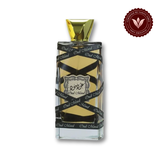 Lattafa Oud Mood Eau de Parfum 100ml - Long Lasting Rich Oud Unisex Fragrance for Men & Women